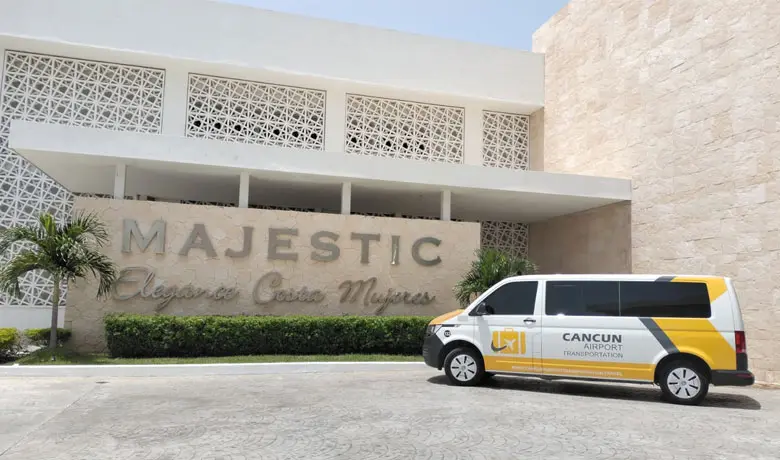 Cancun Airport Transportation to Majestic Elegance Costa Mujeres - All Inclusive